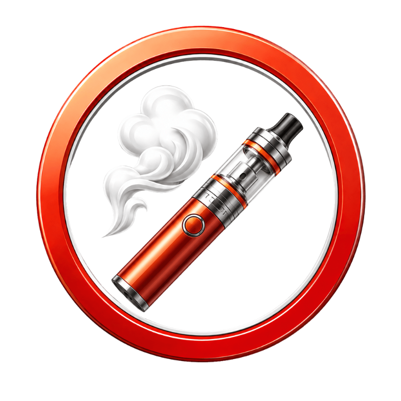 Arrêt de la vapoteuse